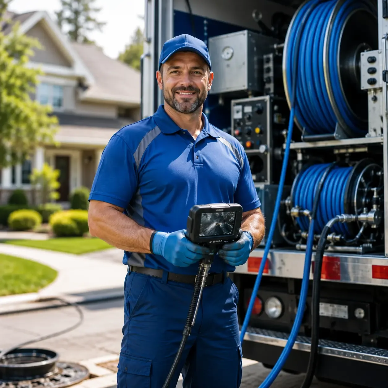 Local outdoor drain cleaning specialists in Drifton, PA